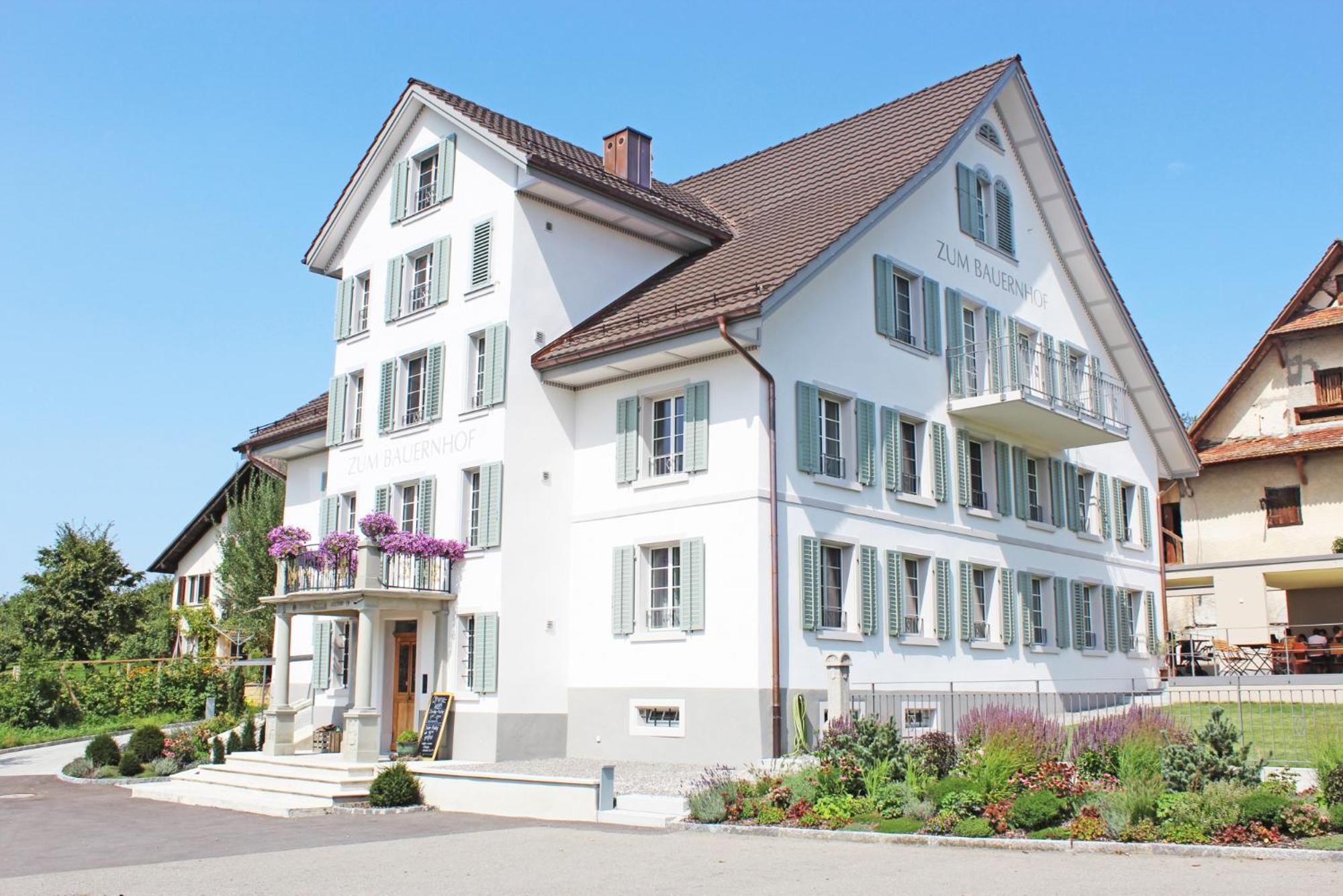 Gasthaus Zum Bauernhof Oberlunkhofen ภายนอก รูปภาพ